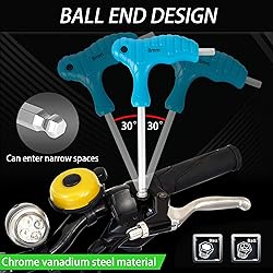 Dytert 20-piece T-Handle Allen Hex Key Wrench