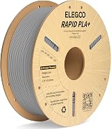 ELEGOO Rapid PLA Plus Filament 1.75mm Grey 1kg High Speed 600mm/s