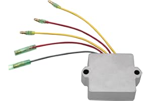 Hocean-Max Voltage Regulator Rectifier is compatible with Mercury outboards 12 Volt 5 Wire 30 to 250 HP Replace 815279 815279-1 815279-2 815279-3 815279-4