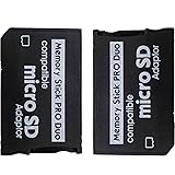PSP Memory Stick Adapter, Funturbo Micro SD to