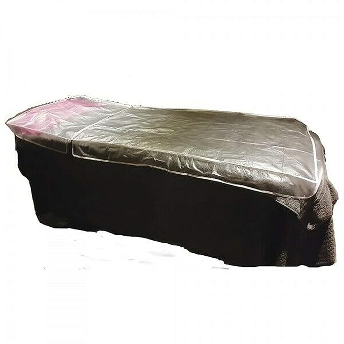 IBEAUTY Clear Plastic Large PVC Couch Cover Massage BEDS Tables Beauty WAXING Treatment