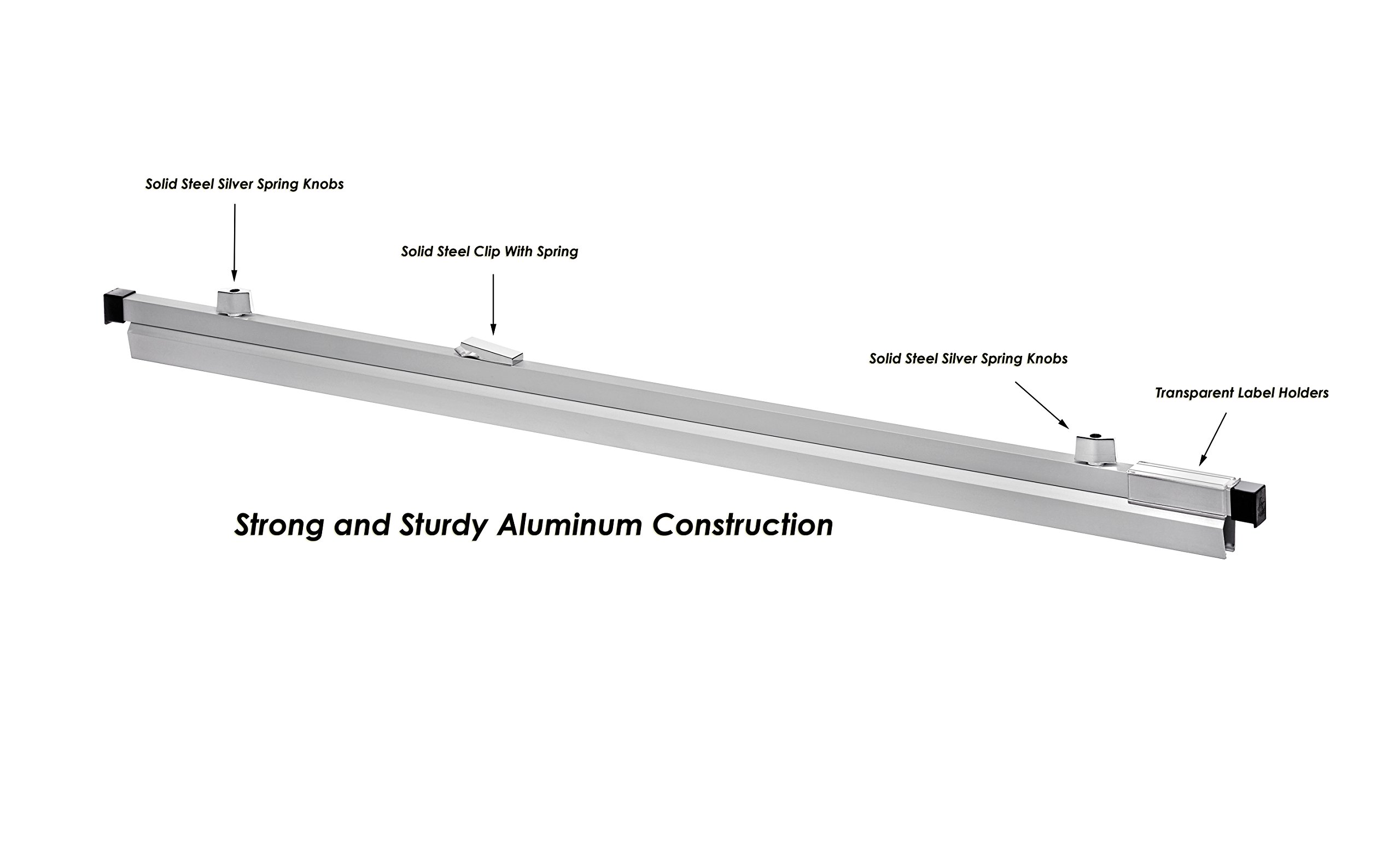 Adir Corp. 24" Blueprint File Hanging Clamps (Set of 6) eBay