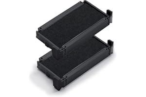 Trodat Replacement Ink Pads 6/4910 – Pack of 2, Black Ink – for The Printy 4910, 4810, 4850 and 4836