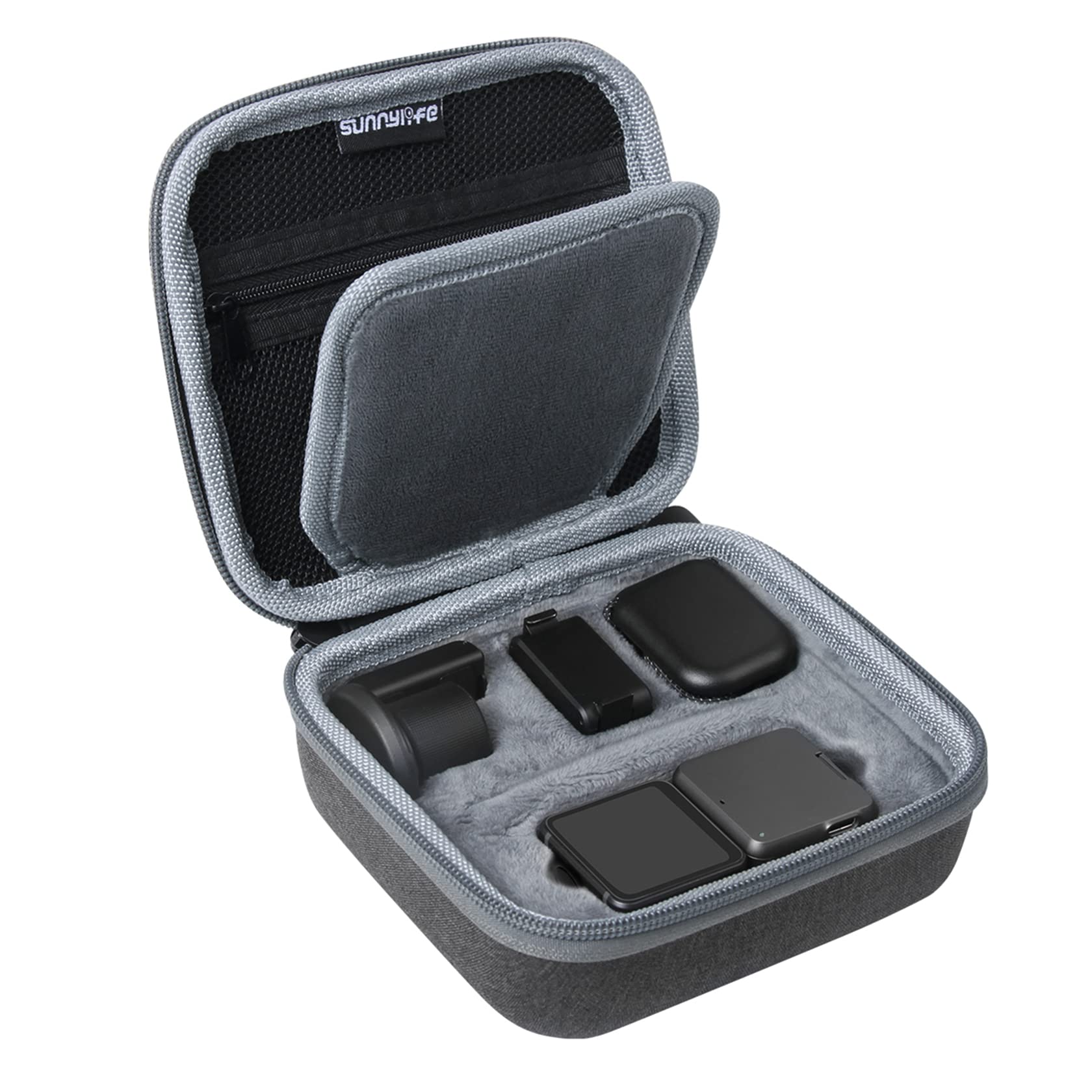 Hensych Mini Travel Carrying Case Pouch Protective Handbag Storage Bag for Action 2 Camera,Palm Size& Portable