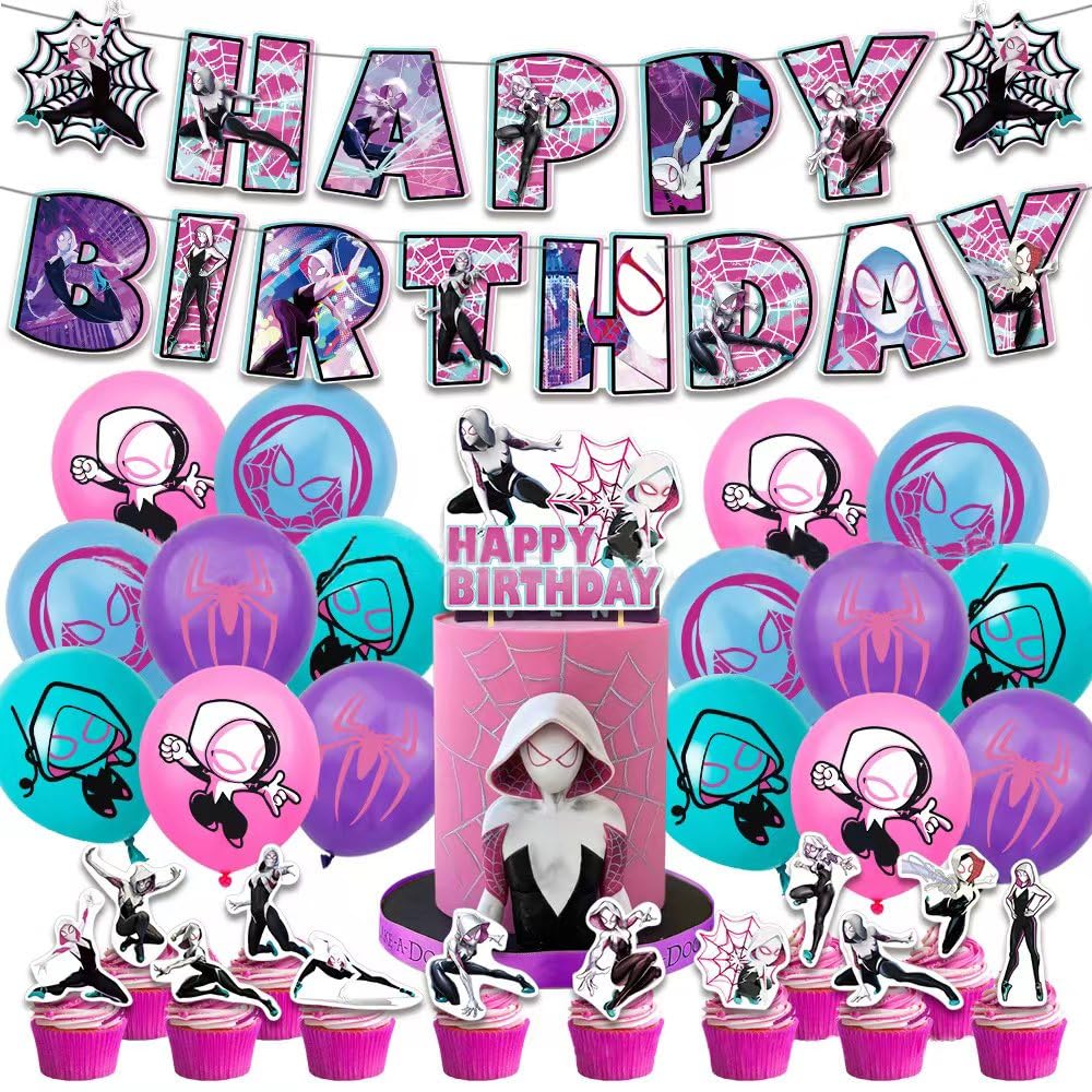 Mua Spider-Man: Across the Spider-Bath Birthday Decorations Party Set ...