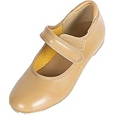 Asyusyu Tap Dance Shoes for Girls,Easy to put on and take off Design.