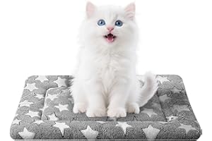 POBOPOBO Dog Bed Mat for Crate, Soft Kennel Pad, Durable Comfort Mat for Dogs and Cats, Home and Crate Use (Gray, 18"*14"*1.5")