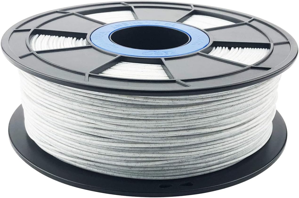 ZIRO PLA Marble Filament 1.75mm, 3D Printer Filament PLA 1.75mm Marble Color 1KG(2.2lbs), Marble - Image 3