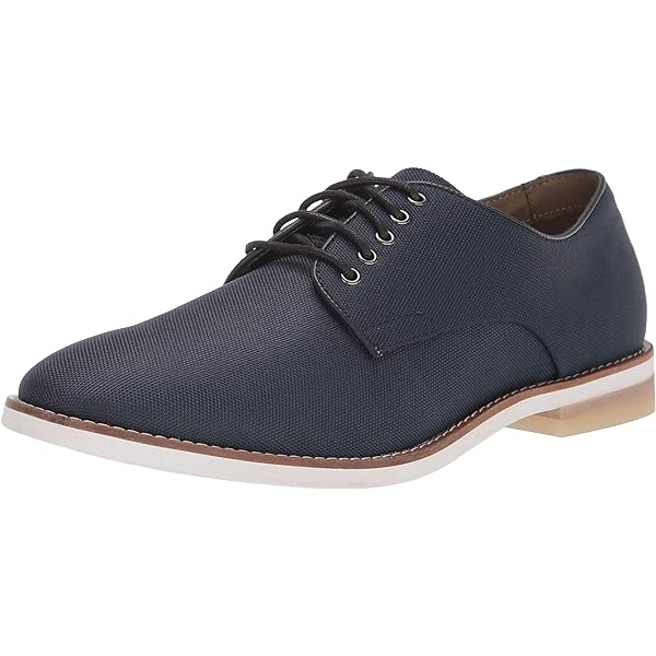 Amazon.com | Calvin Klein Adeso 2 Shoes for Men  Textile and Man-Made  Construction  Lace-up Closure  Round Toe Black 7 M | Loafers & Slip-Ons