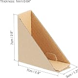 sourcing map 40pcs Cardboard Corner Protectors 7x7x3cm for Art Packing Shipping view 2
