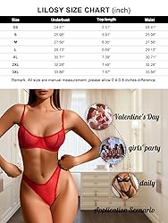 Lilosy Sexy Mesh Sheer Underwire Push Up Women