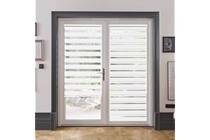 LUCKUP Horizontal Window Shade Blind Zebra Dual Roller Blinds Day and Night Blinds Curtains，Easy to Install 27.6" x 90", White …