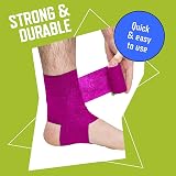 Inksafe Assorted Colours Self Adherent Cohesive Bandages 7.5cm x 4.5m Box of 12 view 6
