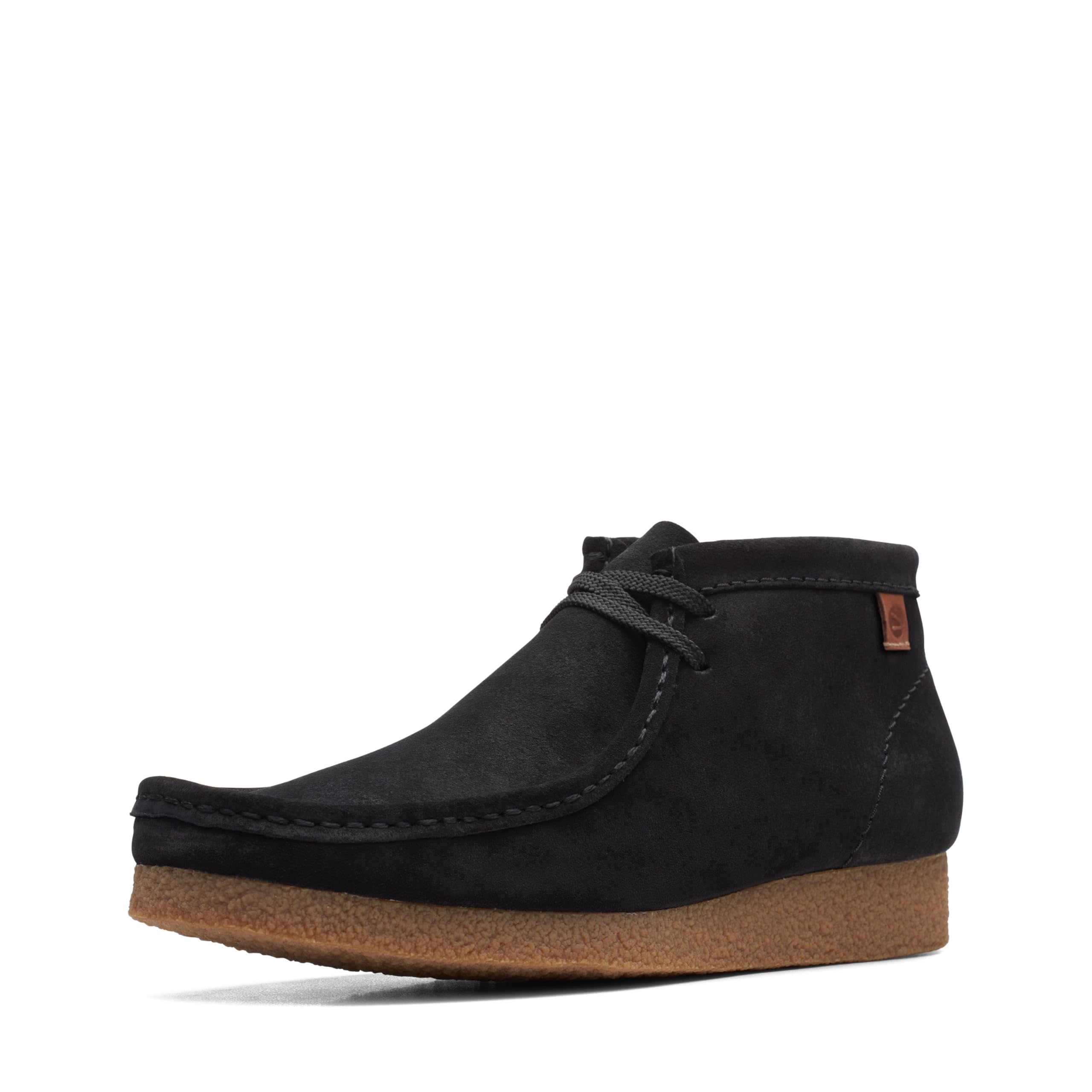 Clarks Collection Men's Shacre Boot, Black Suede, 11.5 M US Image
