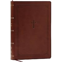 NKJV Holy Bible, Super Giant Print Reference Bible, Brown