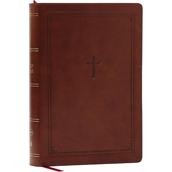 NKJV, End-of-Verse Reference Bible, Compact, Leathersoft, Brown