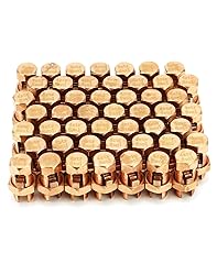 QWORK Grounding Split Bolt, 50 Pieces 4 Gauge 8