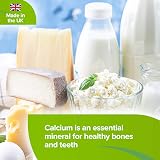 Lindens Calcium 800mg with Vitamin D3 100 Tablets UK Made Letterbox Friendly view 3