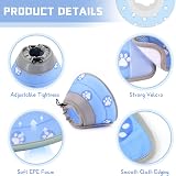 Supet Cat Cone Collar Soft Recovery Collar for Pets Small Dogs Blue S view 6