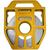 BAND-IT C203Y9 3/8 x .025 in Bright Finish 201 SS Band, 100 ft, Yellow Tote | 900 lb Average Break Strength, For Ear-Lokt Buckles, Uses C00169 or C00369 Tools for Hoses, Cable Bundling and Band Fastening