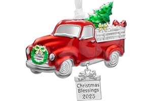 LARAINE Christmas Tree Ornaments 2025 Decorative Hanging Pendant of Car Charm Holiday Keepsake Gift Home Decor (Car (2025))