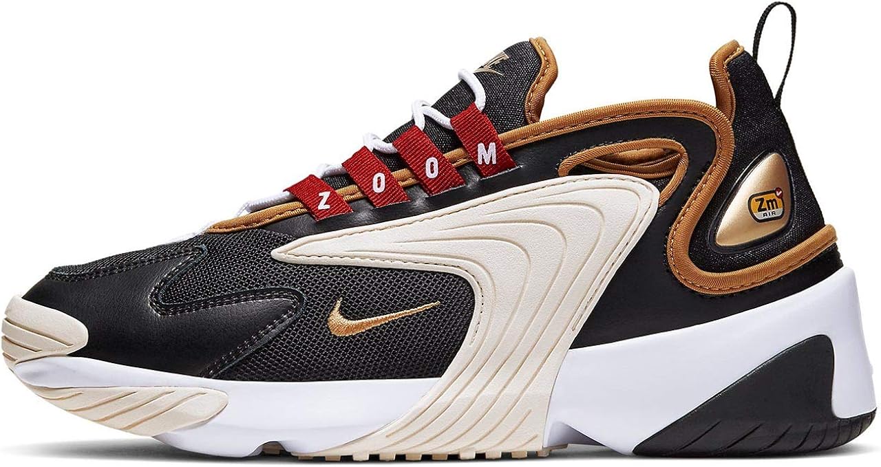 Nike Women's Zoom 2K Black/Metallic Gold - AO0354-005