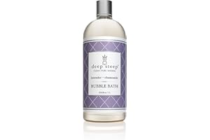 Deep Steep Liter Bubble Bath, Lavender Chamomile, 33.8 Fluid Ounce
