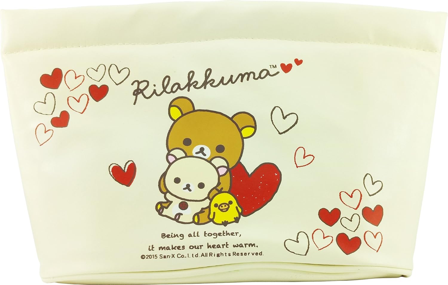 Amazon 明邦 ドライブポケット リラックマ ハートがいっぱい Rk1 ポケット ケース カバー 車 バイク