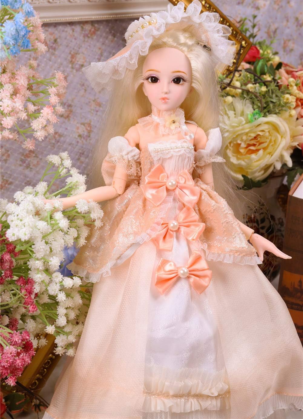 Fortune Days Original Design 18 inch Dolls(with Gift Box), Diary Queen Series 26 Joints Doll, Best Gift for Girls (Kila)