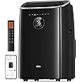 Dreo Portable Air Conditioners, 8,000 BTU Air Conditioner for Bedroom with Drainage-free Cooling, 45dB Quiet, APP/Voice/Remote, 24h Timer with Fan & Dehumidifier, Smart AC Unit for Room Indoors