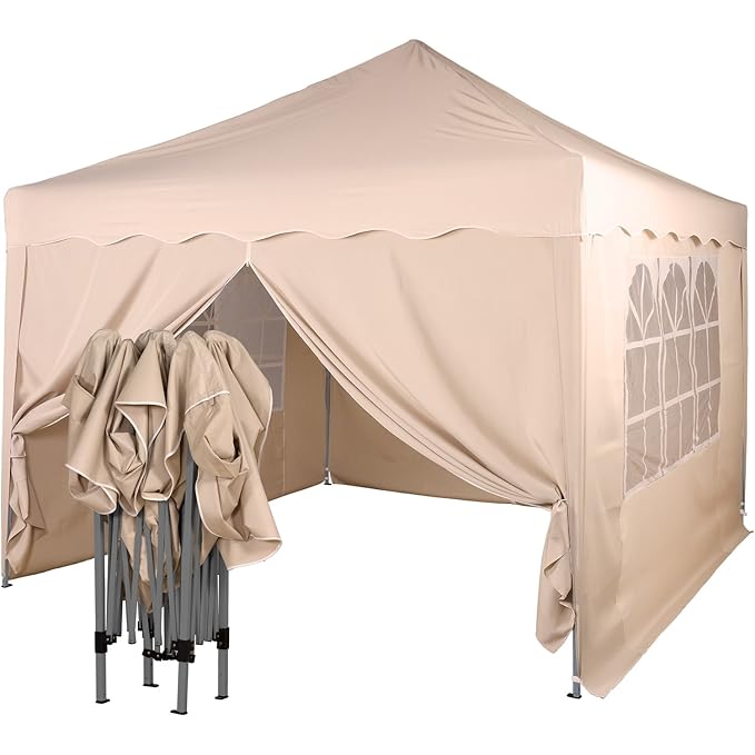 INSTENT® Basic 3x3m Faltpavillon, Pavillon, WASSERDICHT (SGS geprüft) + UV-Schutz 50+ (TÜV Rheinland geprüft), inkl. Zubehör,