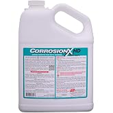 CorrosionX Heavy Duty Anti Rust Spray, Dripless Self-Healing Corrosion Inhibitor with Waterproof Barrier for Marine, Agricultural &amp; Industrial Equipment in Harsh, Saltwater Environments, 1 Gallon