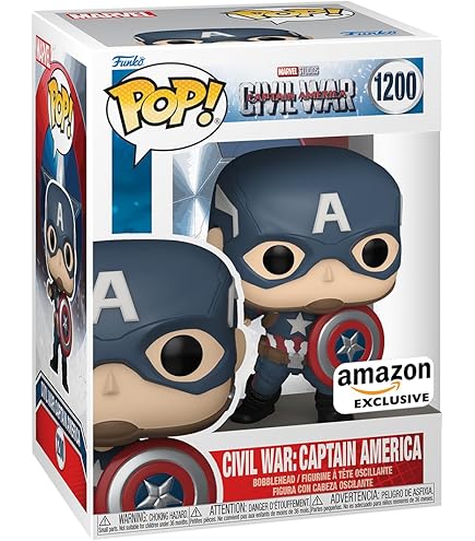 Amazon.com: Funko Pop Marvel: Captain America: Civil War Build A