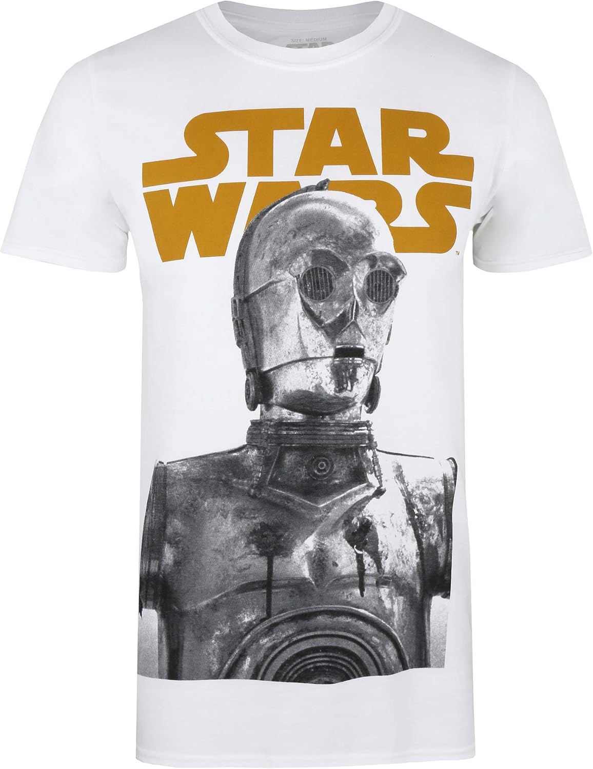 Star Wars Men's C3PO TShirt Amazon.co.uk Clothing