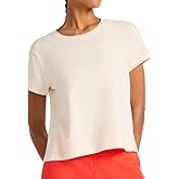 Reebok Womens Embroidery Hit Graphic Crewneck T-Shirt, Standard Fit, Lightweight Stretch Cotton Fabric