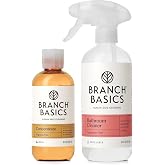 Branch Basics Bathroom Cleaning Kit: Refillable Bathroom Cleaner | 3 Refills | Plant-Based. Human-Safe. Fragrance-Free. Includes Concentrate (8 oz) + EMPTY Refillable Bottle (16 oz)