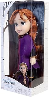 Jakks Pacific Disney Frozen 2 Anna Adventure Doll with Violet Cape Boots view 8