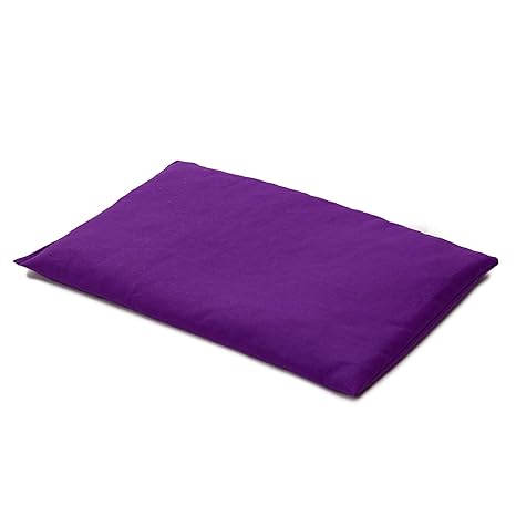 Almohada térmica de semillas 30x20cm violeta | Saco térmico para ...