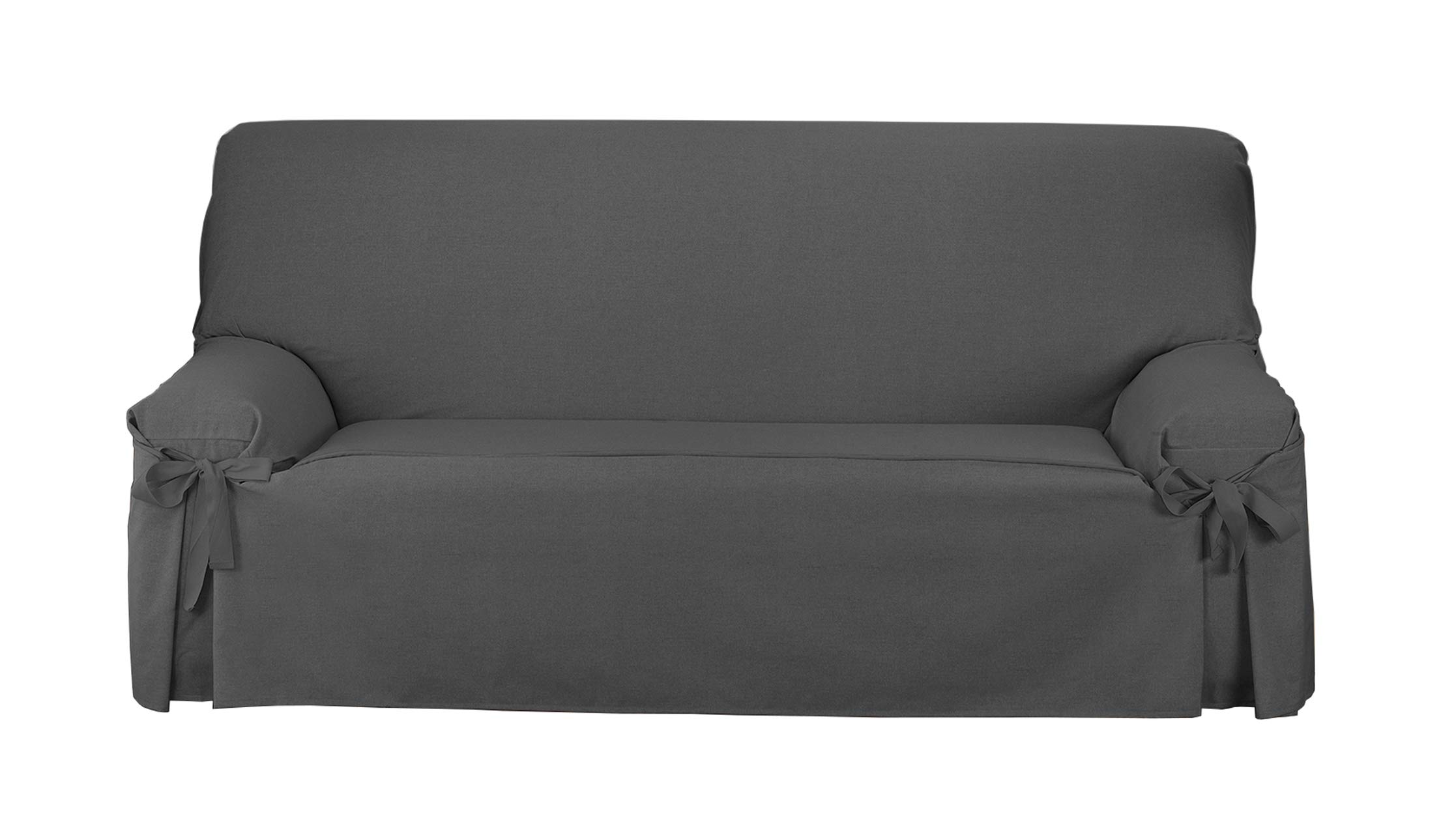 Martina Home Sofa cover Lazos Turia 3 Seats Anthracite