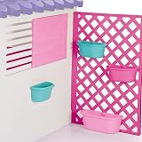 Dolu Garden Fairytale Playhouse with Electronic Doorbell Pink Garden Toys view 5