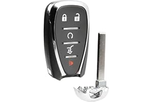 Keyless Entry Remote Key Fob Replacement 5-Button for 2021 2022 2023 2024 2025 Chevrolet Blazer Trailblazer Traverse (HYQ4ES,