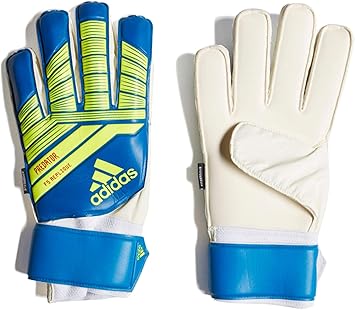 blue adidas goalie gloves