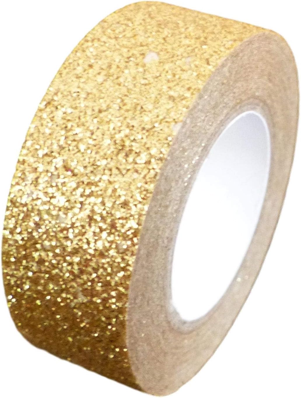 Glitter Washi Tape Decorative Craft Self Adhesive Stick On Sticky