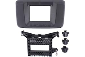 MOTOKU Front Bumper Distance Sensor Milliwave Radar Cover with Cruise Sensor Control Body Bracket Base and Radar Alignment Mounting Clips Kit for Accord 2018-2022