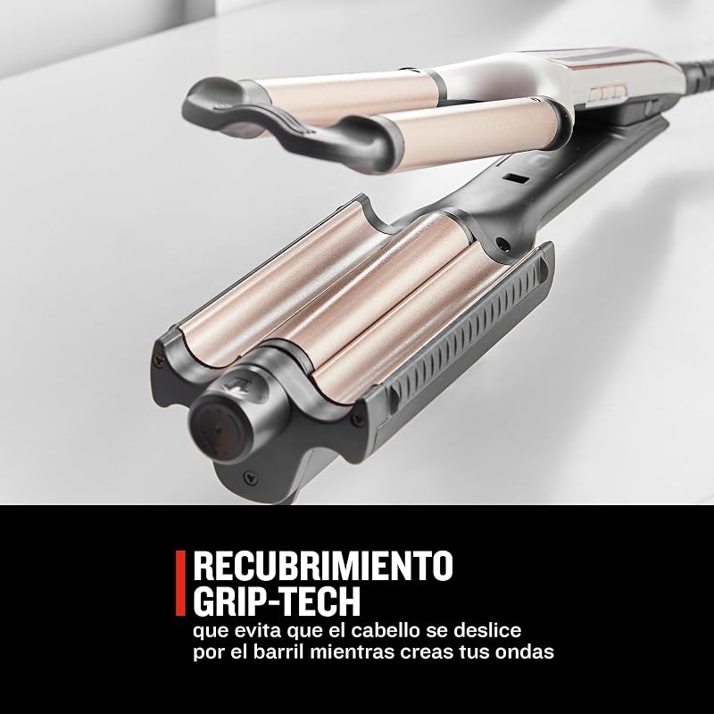 Remington PROluxe 4 em 1 Hair Curler, Penteados duráveis, Cerâmica, CI91AW