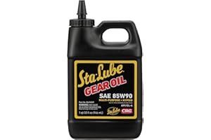 Sta-Lube API/GL4 Multi-Purpose Gear Oil 85W90 SL24229 – 32 Fl Oz, GL4 Hypoid Gear Oil for Corrosion Protection