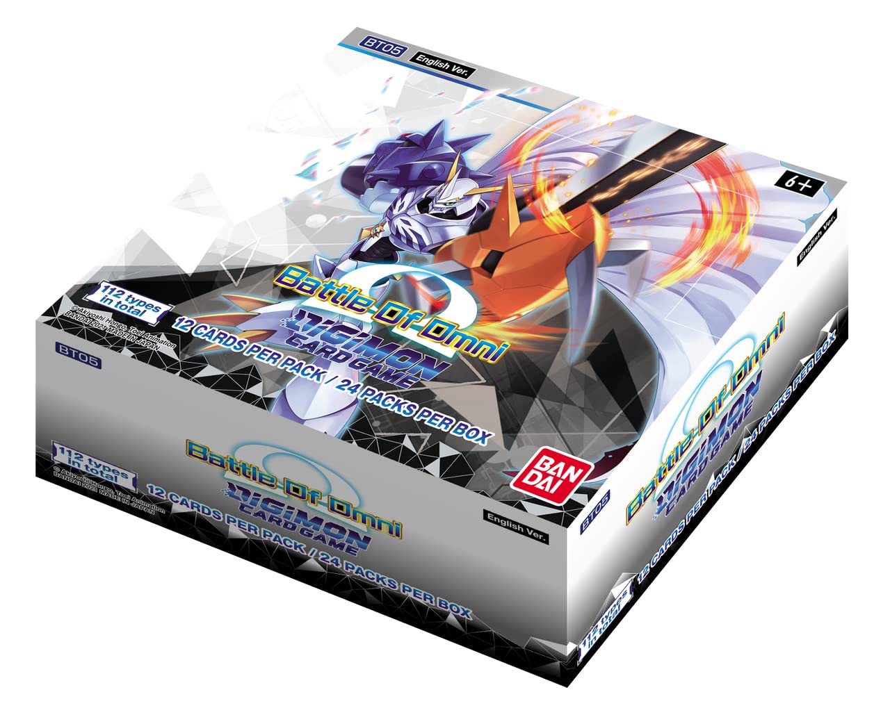 Digimon Card Game: Series 05 Battle of Omni BT05 Booster Box (24 Packs)