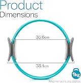 Core Balance Pilates Resistance Ring with Dual Grip Handles 15 Inch view 6