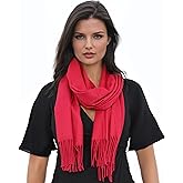 Ocomfly 100% Pashmina Scarf for Women - Premium Womens Scarves - Gift Boxed - Shawls or Wraps - Ultra Soft and Warm