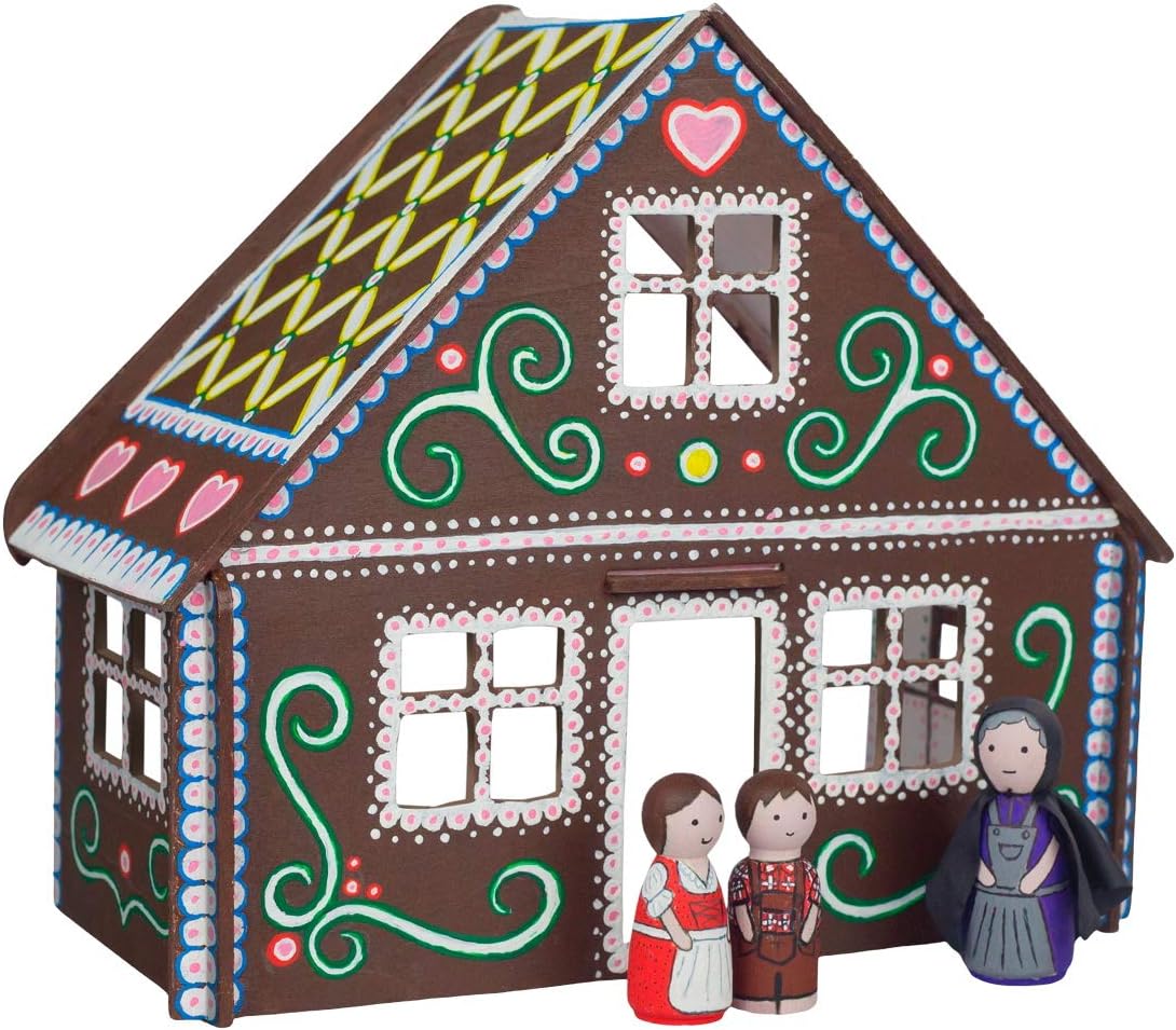 Pebaro 880/1 Wooden 3D Puzzle Dollhouse Small - Image 4